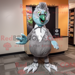 Mascot character of a Gray...
