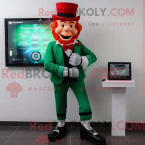 Mascot character of a Red...