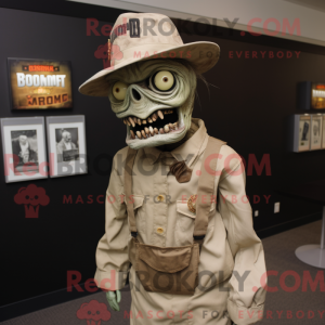 Mascottefiguur van een...