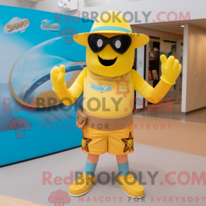 Mascot character of a...