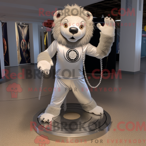 Mascottefiguur van een...