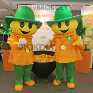 Postava maskota Orange Pot...