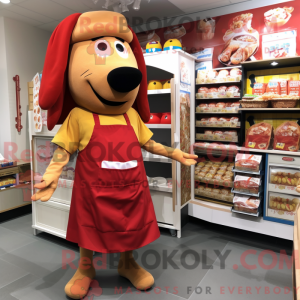 Personaje mascota de un Hot...