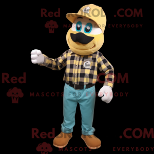 Mascot character of a Gold...