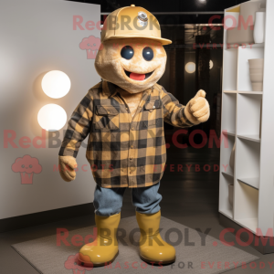 Mascot character of a Gold...