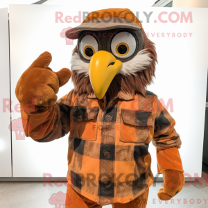 Mascottefiguur van een Rust...