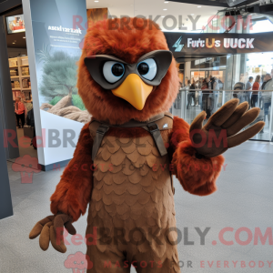 Personaje mascota de Rust...