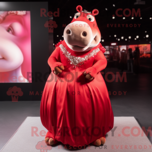 Mascot karakter van een...