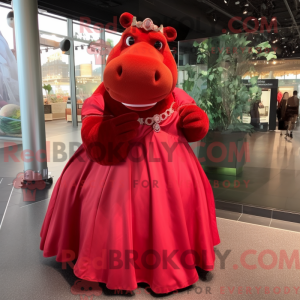 Mascot karakter van een...
