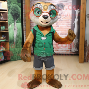 Mascot karakter van een...