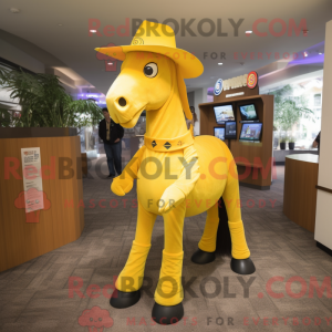 Mascot character of a...