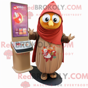 Postava maskota Tan Plum...