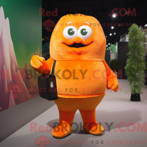 Mascot karakter van een...