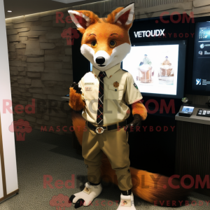 Personaje mascota de un Tan...