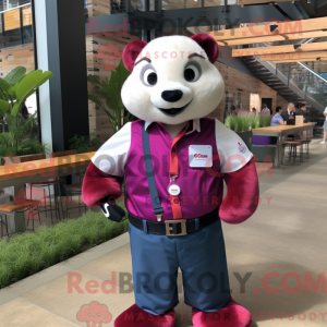 Mascottefiguur van een...