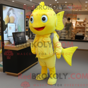 Mascot karakter van een...