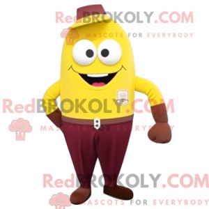 Mascot karakter van een...