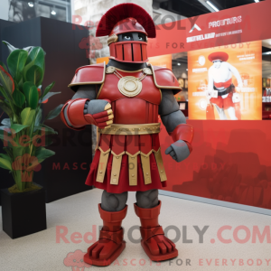 Mascot character of a Red...