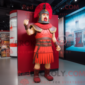 Mascot character of a Red...