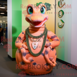Maskot karakter av en...