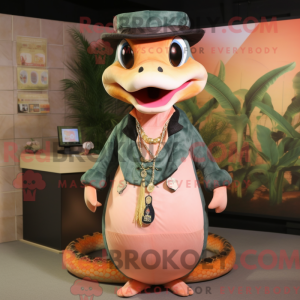 Personnage mascotte d un...