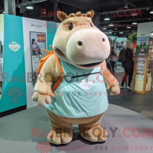 Mascot karakter van een...