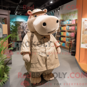 Mascot karakter van een...
