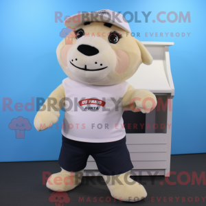 Mascot karakter van een...