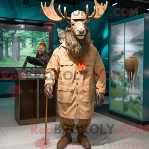 Maskotkarakter af en Rust...
