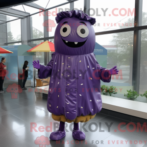 Postava maskota Purple...