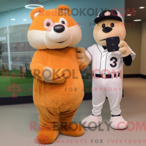 Mascottekarakter van een...