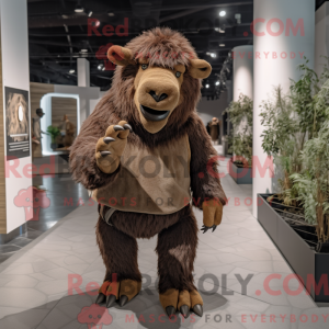 Personnage mascotte d un...