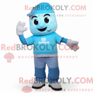 Personnage mascotte d un...