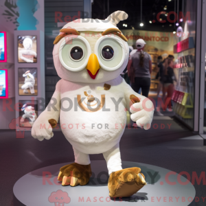 Mascottefiguur van een...