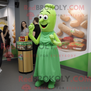 Mascot karakter van een...