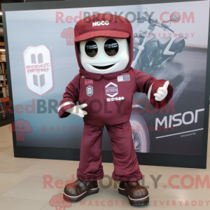 Mascottefiguur van een...
