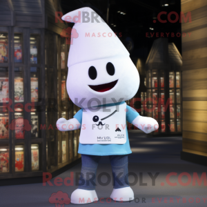 Mascottefiguur van een...