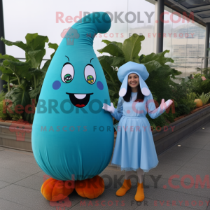 Postava maskota Sky Blue...