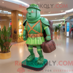 Mascot karakter van een...