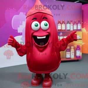 Maskot karakter af en...
