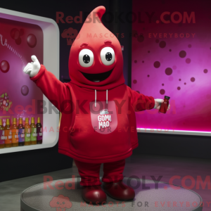 Mascottekarakter van een...