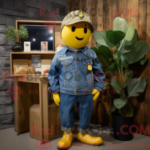 Personnage mascotte d une...