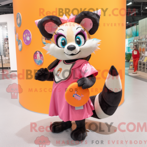 Mascot character of a Peach...