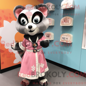 Mascot character of a Peach...
