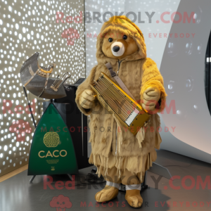 Mascot character of a Gold...