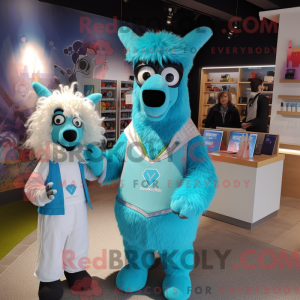 Personnage mascotte d un...