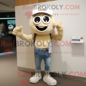 Mascot karakter van een...