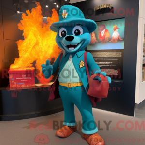 Personnage mascotte d un...