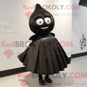 Mascot character of a Black...
