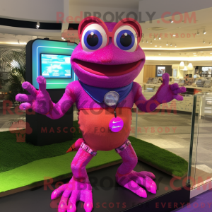 Maskot karaktär av en...
